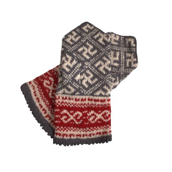 Pērkona dūraiņi, sarkans un pelēks